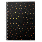 Carnet Motif d'or 6 (Devant)