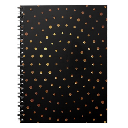 Carnet Motif d'or 6 (Devant)