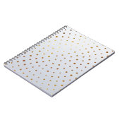 Carnet Motif Doré 5 (Côté gauche)