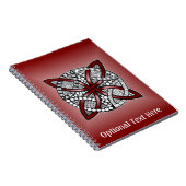Carnet Motif double Mariage rouge (Côté Droit)