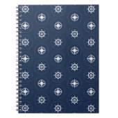 Carnet Motif d'outils maritimes (Devant)