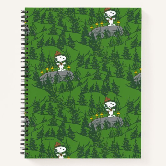 Carnet Motif du Beagle de snoopy (Devant)