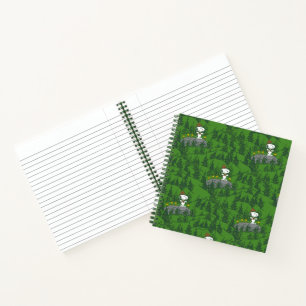 Carnet Motif du Beagle de snoopy