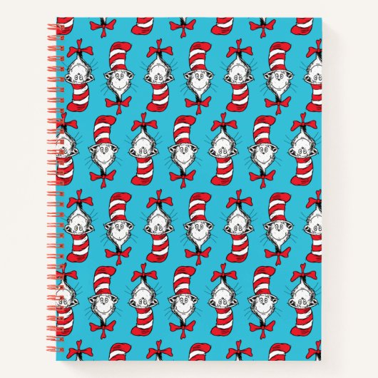 Carnet Motif du Chat au Chapeau (Devant)