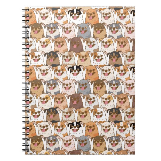 Carnet Motif du Chihuahua (Devant)