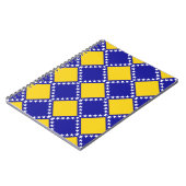 Carnet Motif du drapeau de Bosnie (Côté gauche)