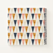 Carnet Motif du drapeau de la marine scandinave (Dos)