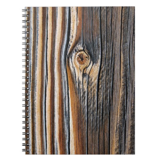 Carnet Motif du grain de bois (Devant)