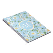 Carnet Motif du jardin fleuri Pastel Daisy (Côté Droit)