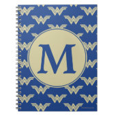 Carnet Motif du logo de Monogram Wonder Woman (Devant)