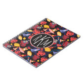 Carnet Motif du monogramme des grenouilles | d'amants (Côté gauche)