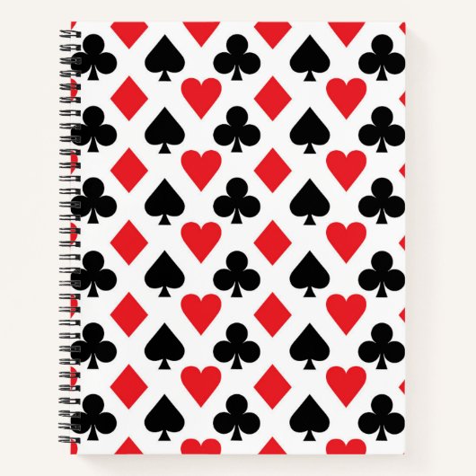 Carnet Motif du pont de cartes (Devant)