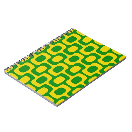 Carnet Motif du trottoir d'Ipanema, Motif de plage, Brési (Côté gauche)