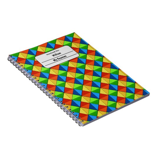 Carnet Motif dynamique (Côté Droit)