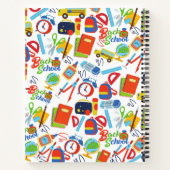Carnet Motif dynamique et personnalisable de rentrée scol (Dos)