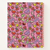 Carnet Motif Elmo et Abby Cadabby autocollant fruité (Dos)