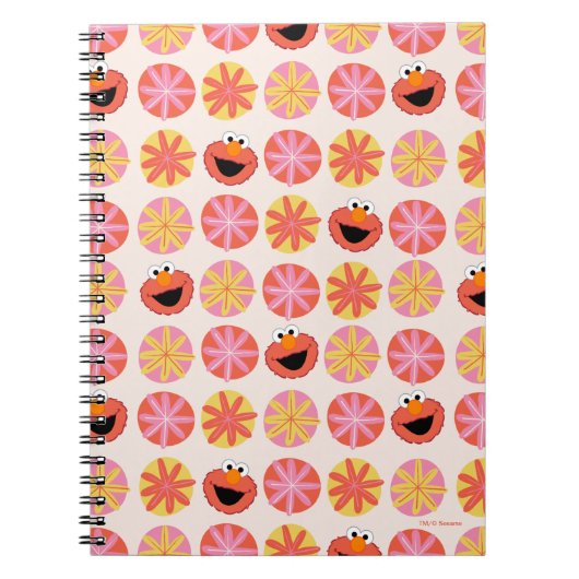 Carnet Motif Elmo Pom-Pom (Devant)