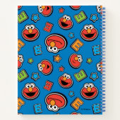 Carnet Motif Elmo Sticker (Dos)