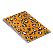 Carnet Motif Empreinte de léopard classique (Côté Droit)