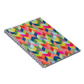 Carnet Motif en arête de poisson moderne (Côté Droit)