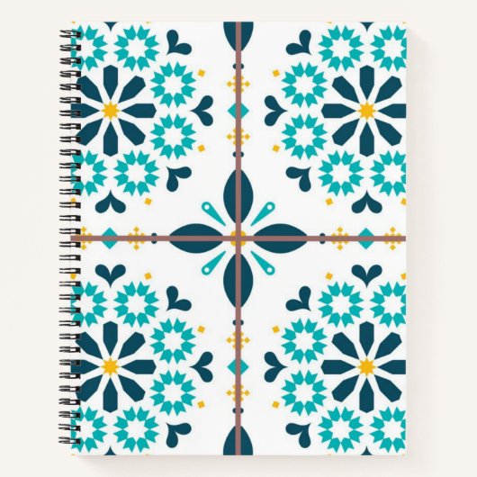 Carnet Motif en céramique (Devant)