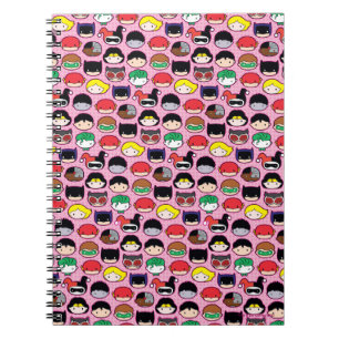 Carnet Motif en chef de la Ligue de justice de Chibi