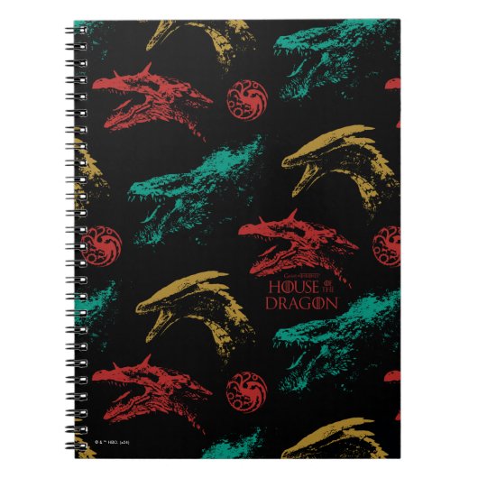 Carnet Motif en chef Dragon (Devant)