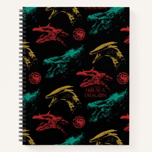 Carnet Motif en chef Dragon (Devant)
