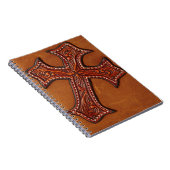 Carnet motif en cuir à outils (Côté Droit)