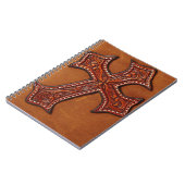 Carnet motif en cuir à outils (Côté gauche)