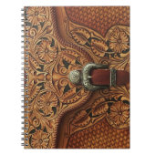 Carnet motif en cuir à outils (Devant)