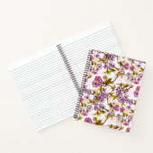 Carnet Motif en fleurs de cerisier (Intérieur)