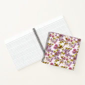 Carnet Motif en fleurs de cerisier  (Intérieur)