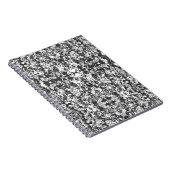 Carnet Motif En Formes Noires Et Blanches (Côté Droit)