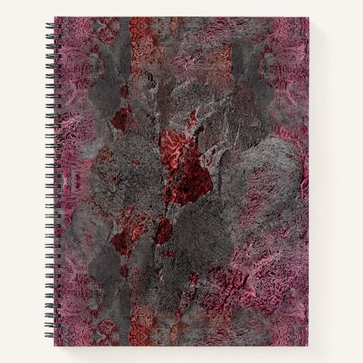 Carnet Motif en marbre (Devant)
