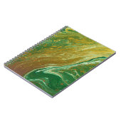 Carnet Motif en marbre liquide (Côté gauche)