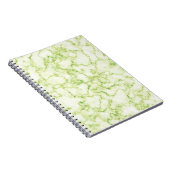 Carnet Motif en marbre vert (Côté Droit)