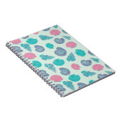 Carnet Motif en pastel 1 de coquillage (Côté Droit)