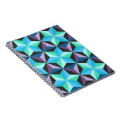 Carnet Motif en patchwork sans couture avec étoiles. âge (Côté Droit)