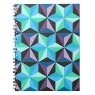 Carnet Motif en patchwork sans couture avec étoiles. âge