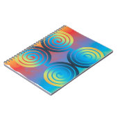 CARNET MOTIF EN SPIRALE (Côté gauche)