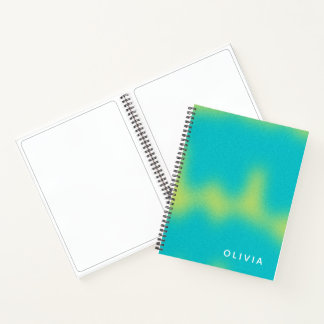 Carnet Motif esthétique de couleur vibrante