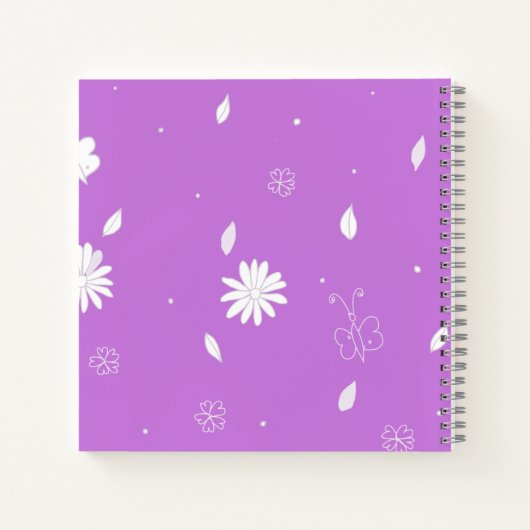 Carnet Motif été (Dos)