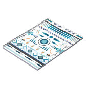 Carnet Motif ethnique (Côté gauche)