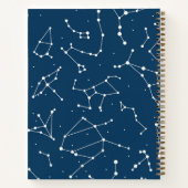 Carnet Motif étoile Constellation (Dos)