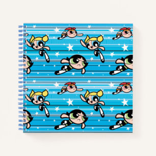 Carnet Motif étoilé Powerpuff Girls