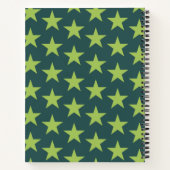Carnet Motif Étoiles 17 (Dos)