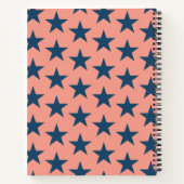 Carnet Motif Étoiles 4 (Dos)