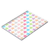 Carnet Motif étoiles coloré (Côté gauche)
