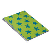 Carnet Motif Étoiles Dorées 20 (Côté Droit)